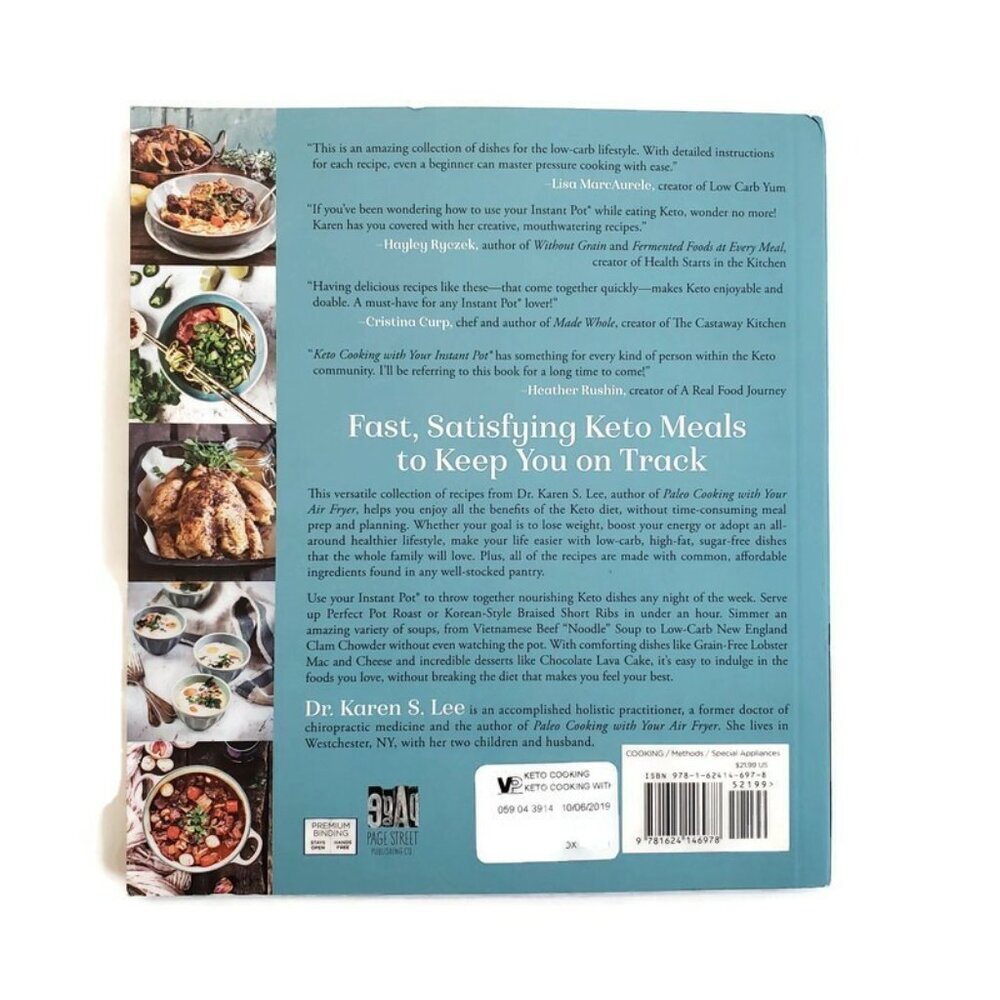 Keto Cooking with Your Instant Pot: Recipes for Fast & Flavorful Ketogenic Meals - Picture 2 of 2